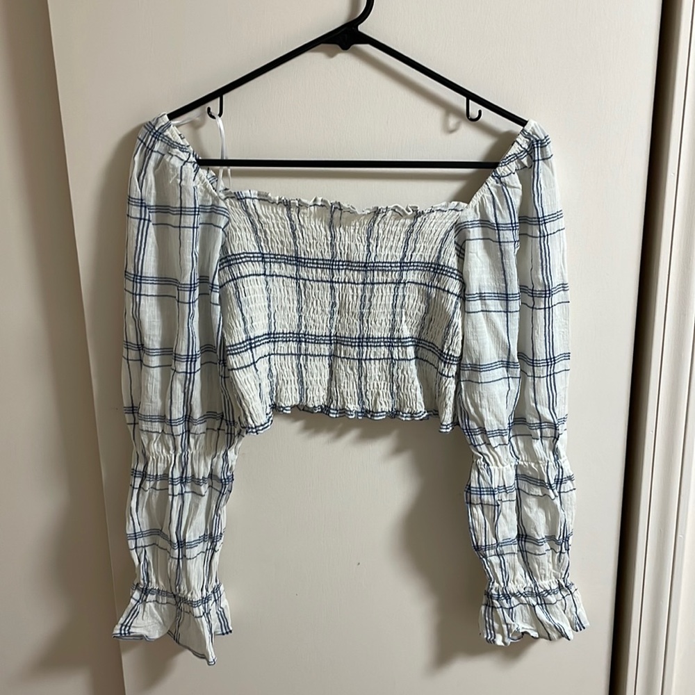 Zara off the shoulder top